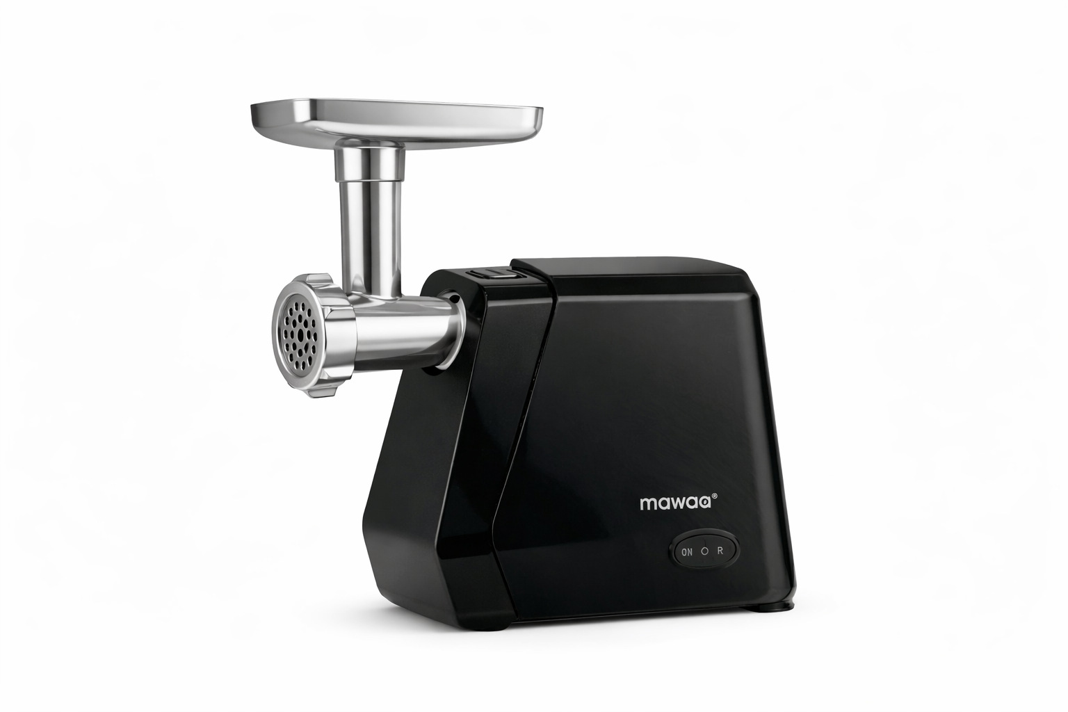 MAWAA Fleischwolf MMG-32513-SB – Elektrischer Fleischwolf mit Reverse-Funktion & Wurstaufsatz