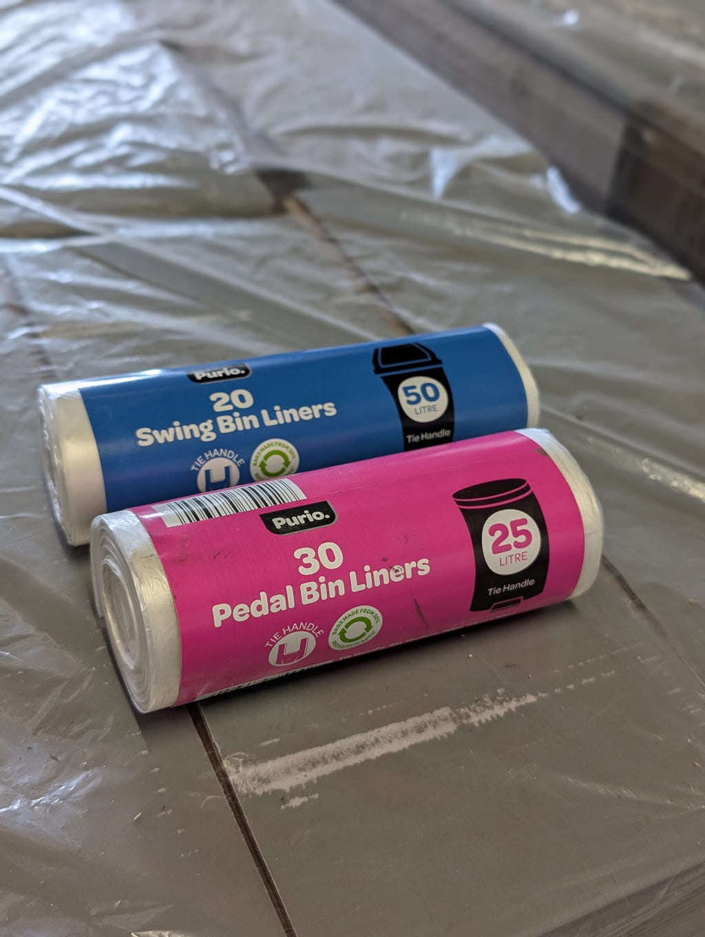 Kartonweise - Premium Müllbeutel 25 Liter & 50 Liter mit Zugband – Besonders Stabil, Dicht & Reißfest