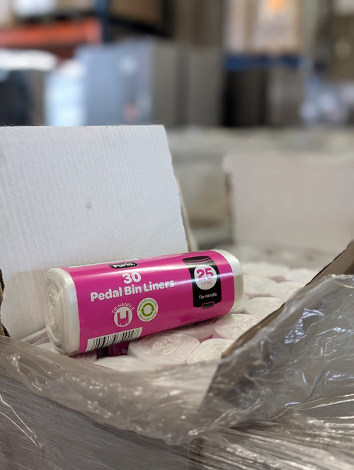 Kartonweise - Premium Müllbeutel 25 Liter & 50 Liter mit Zugband – Besonders Stabil, Dicht & Reißfest